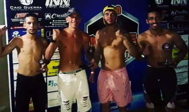 Atletas de projeto social de Cataguases ganham medalhas no Muay Thai