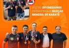 Atletas Divinesianos entram para a Seleção Mineira de Karatê