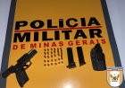 Polícia Rodoviária prende homem por porte ilegal de arma de fogo em Leopoldina