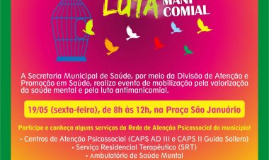 Ubá: Saúde realiza evento em alusão ao Dia da Luta Antimanicomial