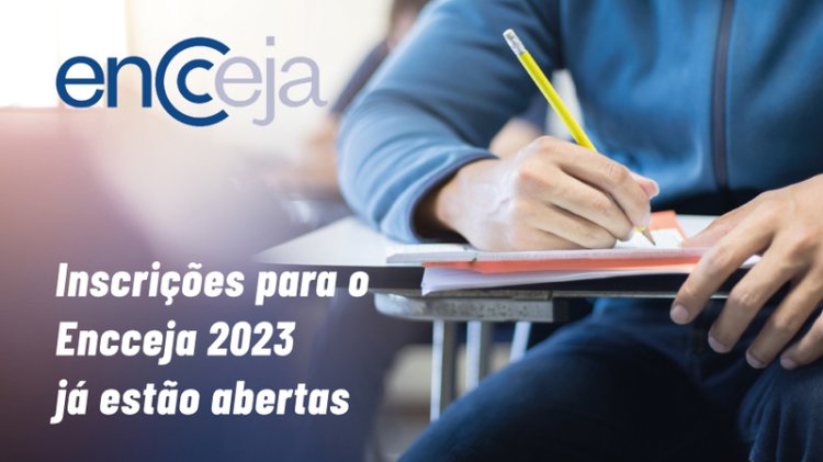 Inscrições do Encceja 2023 têm início nesta segunda-feira (22/5)