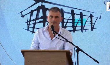 Gilmar Coelho dos Santos da GOF Incorporadora discursa na Inauguração do Centro Administrativo