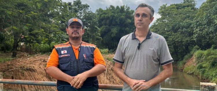 Prefeitura de Guiricema está finalizando a primeira etapa de dragagem do Rio dos Bagres