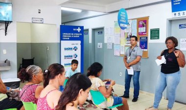 Ubá: ESF Cohab realiza sala de espera sobre Dia Mundial do RIM