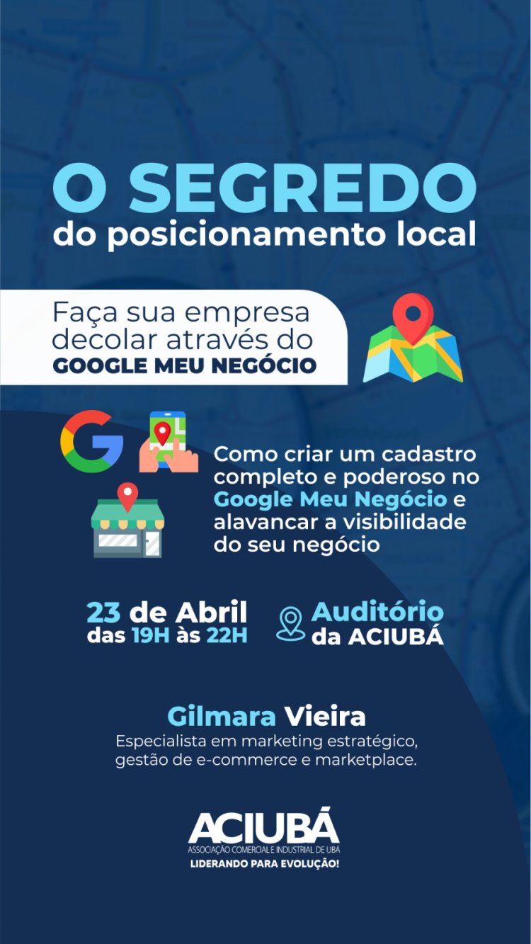 O segredo do posicionamento local - Faça sua empresa decolar através do Google meu negócio