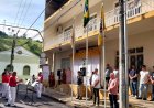Tradicional hasteamento da bandeira marca as comemorações dos 86 anos de Guiricema