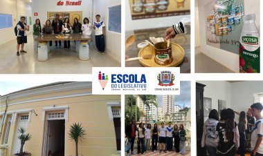 Estudantes do Parlamento Jovem de Ubá participam de oficina na cidade Viçosa