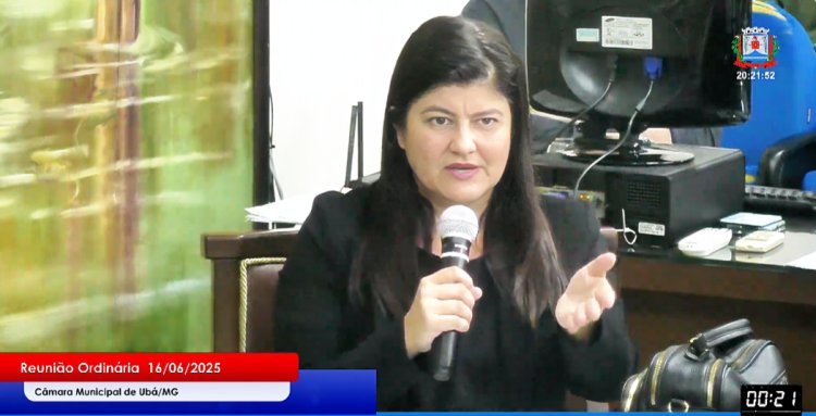 Vereadora Aline Melo cobra segurança no cemitério e propõe implantação de Clínica Escola do Autismo em Ubá