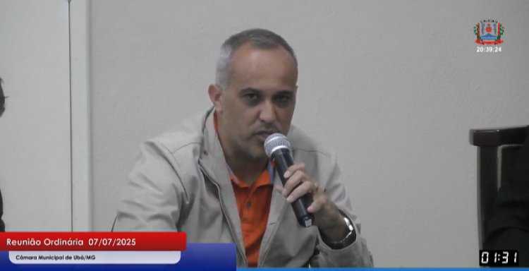 Vereador Professor Breno (PODEMOS) destaca importância da Pediatria 24h e homenageia provedor do Hospital São Vicente