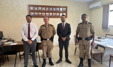 21º BPM recebe visita institucional dos novos promotores de justiça da comarca de Ub