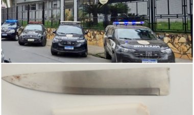 Polícia Civil prende suspeito de tentativa de feminicídio em Cataguases