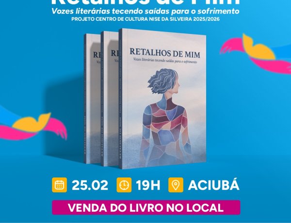 Associação Andorinhas lança livro de poesias que transforma sofrimento em arte e reinserção social