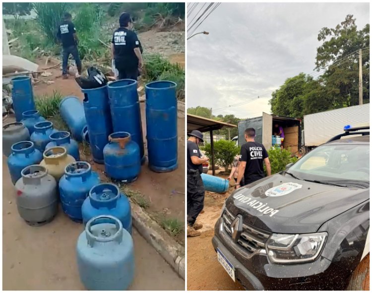 PCMG recupera carga de gás subtraída durante calamidade em Ubá