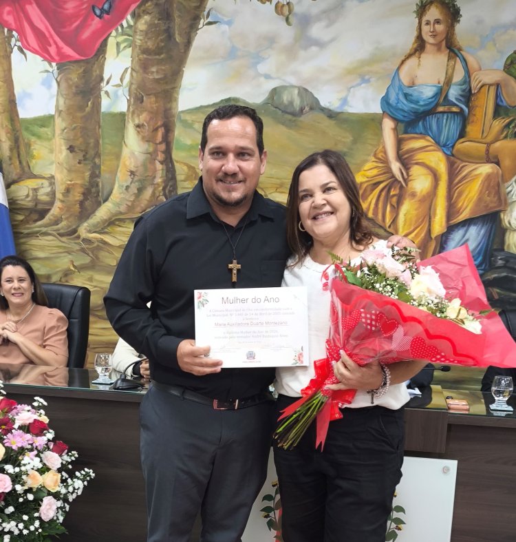 Maria Auxiliadora Duarte Montezano é homenageada com Diploma Mulher 2026 em Ubá