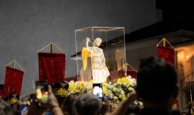 Imagem Peregrina de São Miguel Arcanjo chega à Diocese de Leopoldina em missão nacional promovida pelo Instituto Hesed