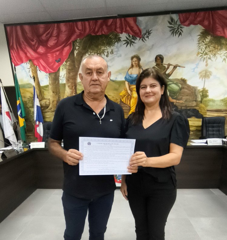 Solidariedade que transforma: Câmara de Ubá homenageia Wanuil Gonçalves Vieira por atuação voluntária após enchente