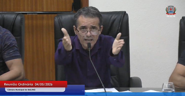 Vereador Gilson Pica-Pau cobra transparência sobre emendas parlamentares e repasses às vítimas das enchentes em Ubá