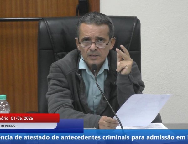 Gilson Pica-Pau cobra melhorias em bairros, destaca Museu da Copa e pede execução de emendas parlamentares em Ubá